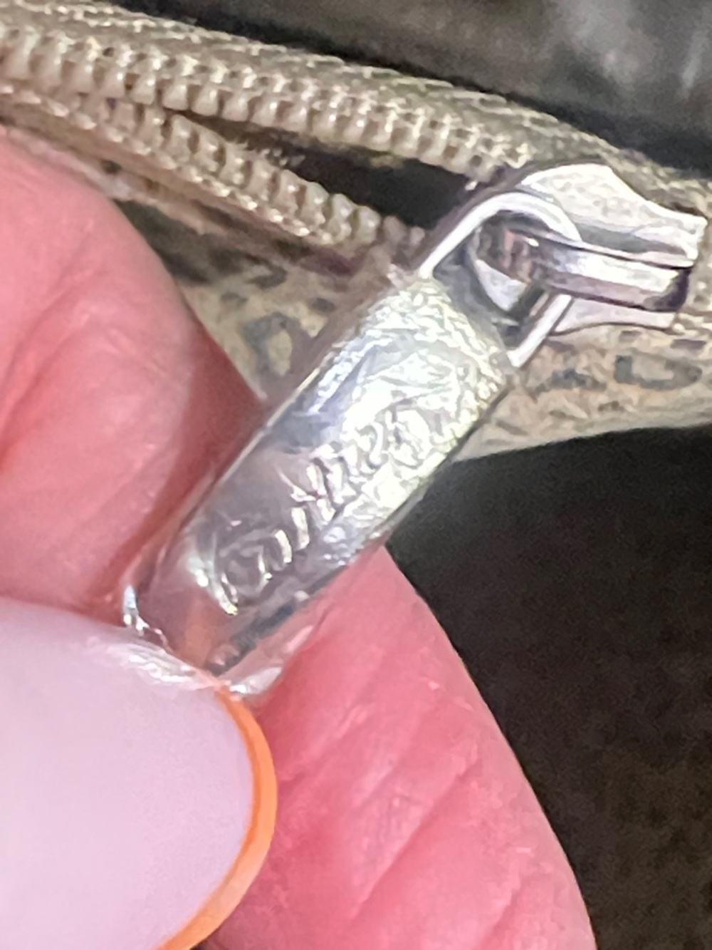 Cartier Panther vintage Leather Shoulder Tote Bag comes w authentic certificate - Picture 13 of 17